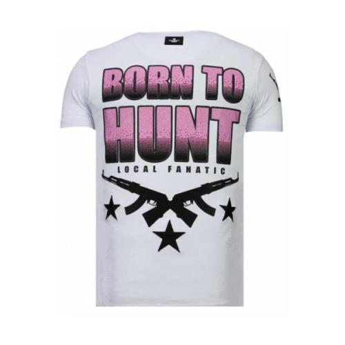 Milf Hunter Rhinestone - T-Shirt - 13-6233w