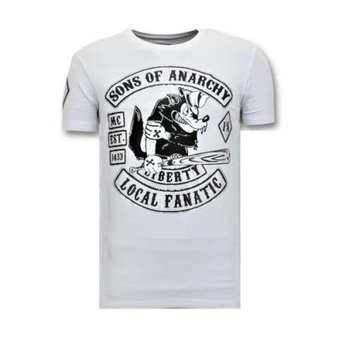 Eksklusiv Herre T-shirt tryk - Sons of Anarchy MC - 11-6369W