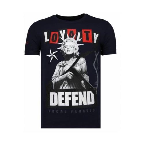 Loyalty Marilyn Rhinestone - Herre T-shirt - 13-6222N