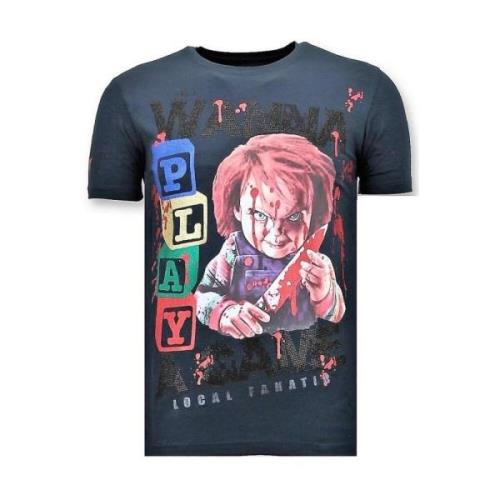Luksus Herre T-shirt - Chucky Childs Play - 11-6365N