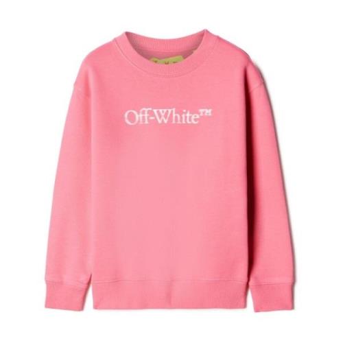 Fuchsia Bookish Bit Logo Sweatshirt