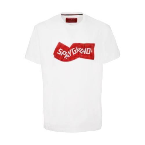 Hvid Crew-neck T-shirt