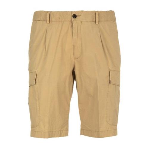 Beige Bermuda Shorts