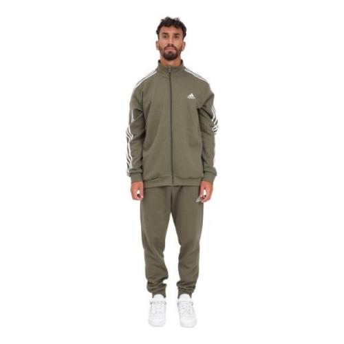 Herre Olive Basic 3Stripes Træningsdragt