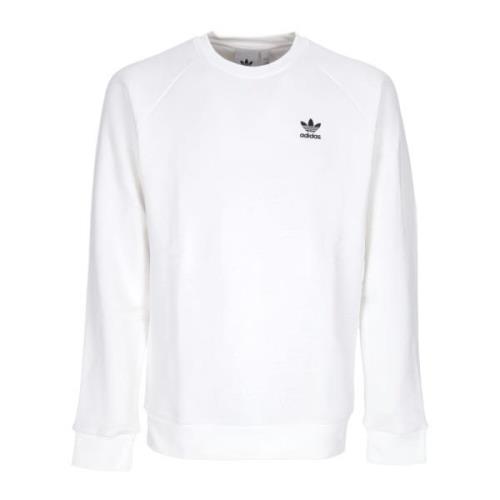 Hvid Crewneck Sweatshirt Streetwear