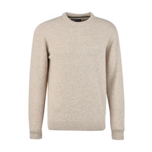 Grå Sweaters med Klassisk Crewneck Design