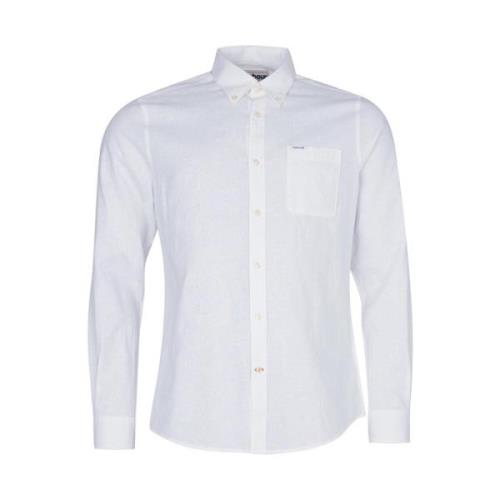 Nelson Tailored Hvid Skjorte