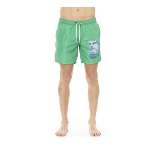Green Polyester Swimwear
