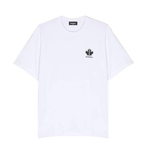 Drenge Maple Leaf Logo T-Shirt