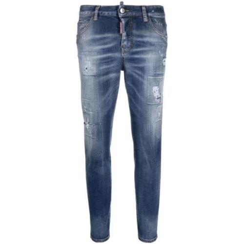 Slim-Fit Kvinder Jeans