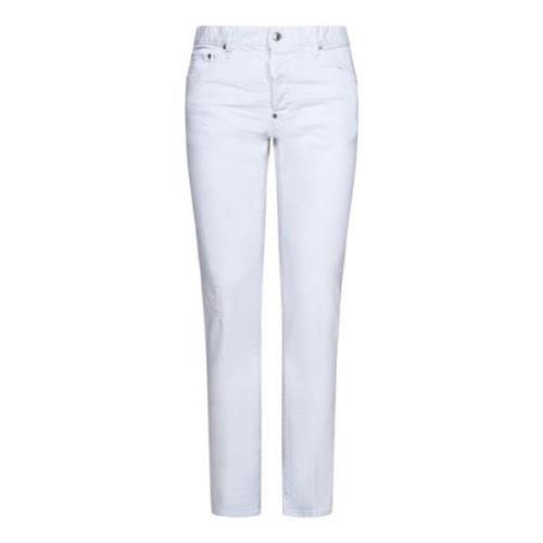 Hvide AW22 Cool Guy-fit Jeans til mænd