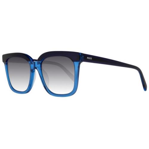 Blå solbriller til kvinder med gradientlinser
