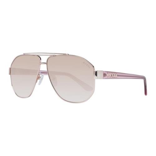 Rose Gold Aviator Solbriller