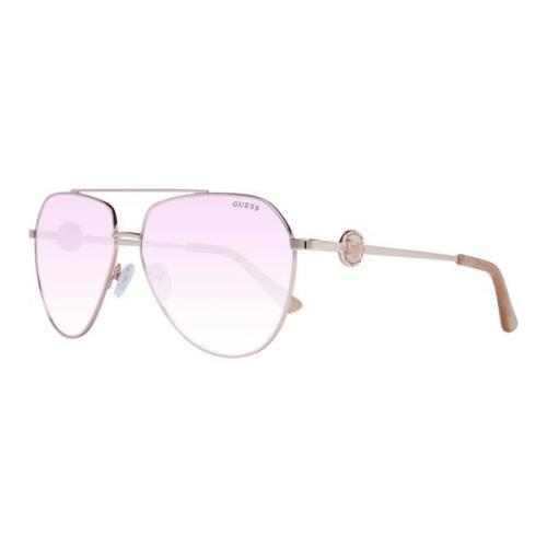 Rosaguld Aviator Solbriller