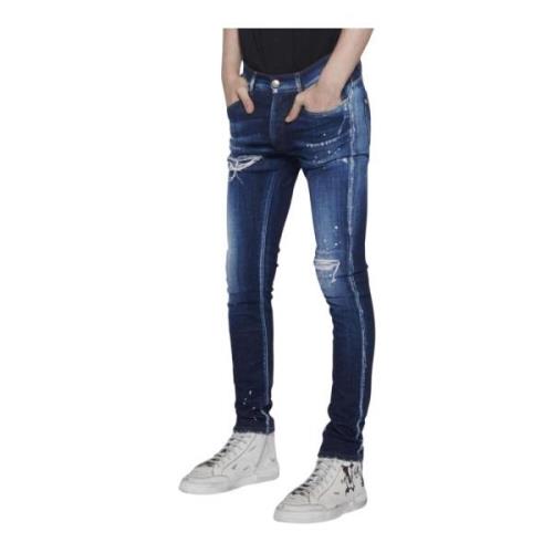 Tårefulde Slim-Fit Jeans