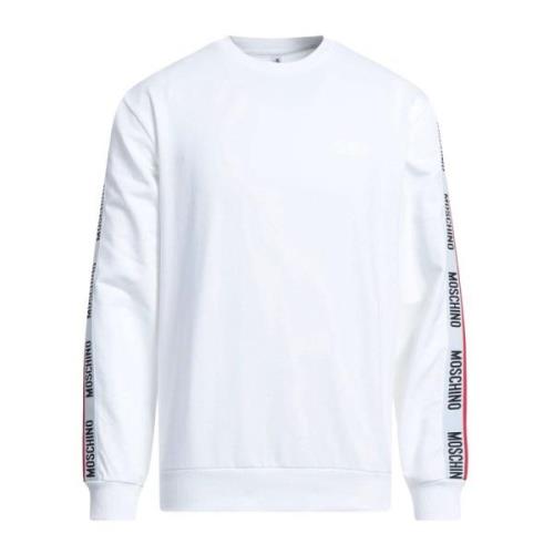 2024 Hvid Stribe Pail Indvendig Sweatshirt