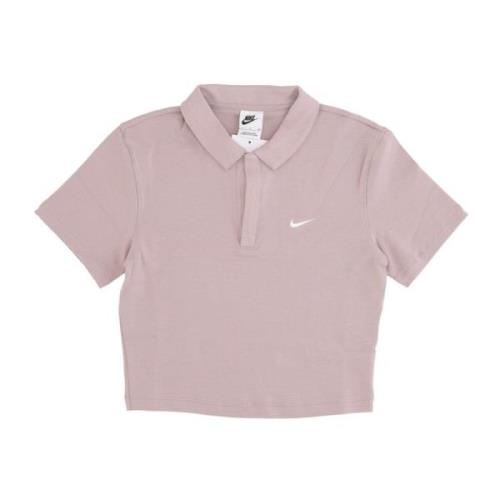 Essential Polo Crop Top