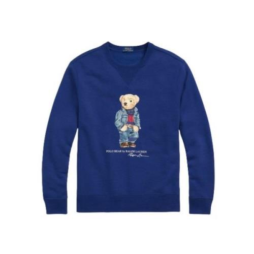 Denim Polo Bear Sweatshirt