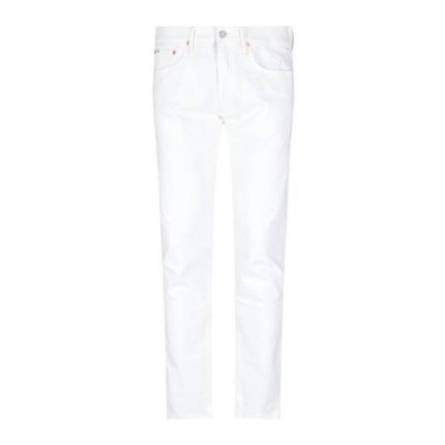 Hvide Straight Jeans