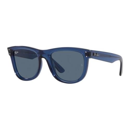 Transparent Blå Marine Solbriller