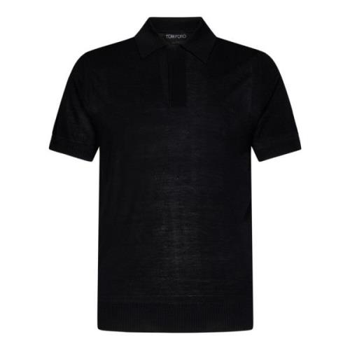 Sort SS23 Polo Shirt - Stilfuldt opgradering til herregarderoben