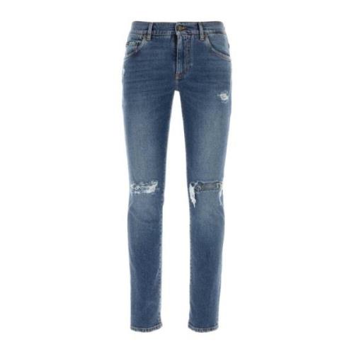 Strækbare denim skinny jeans