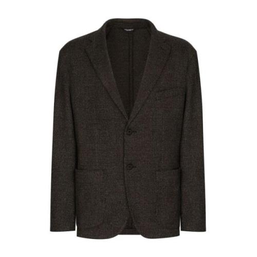 Brun/sort Prince of Wales ternet blazer