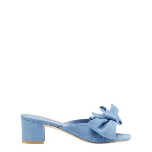 LOVEKNOT Block Slide Mules