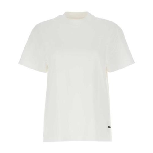 Hvid bomuld T-shirt sæt