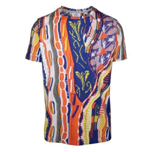 Multifarvet Herre T-shirt - C3083-121
