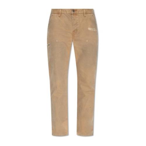Carpenter Jeans, Brune, Vintage Stil