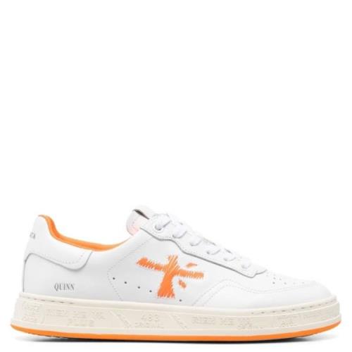 Hvide/Orange Quinnd Sneakers til Kvinder