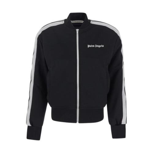 Sweatshirt med lynlås i Bomber Track Jacket-stil
