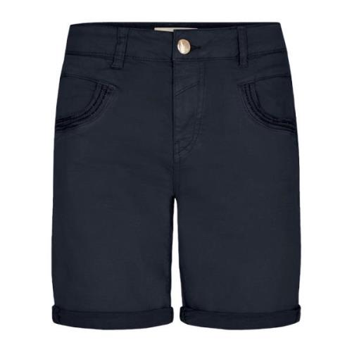 Salute Navy Broderede Shorts