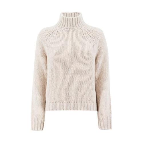 Blød Angora Turtleneck Sweater
