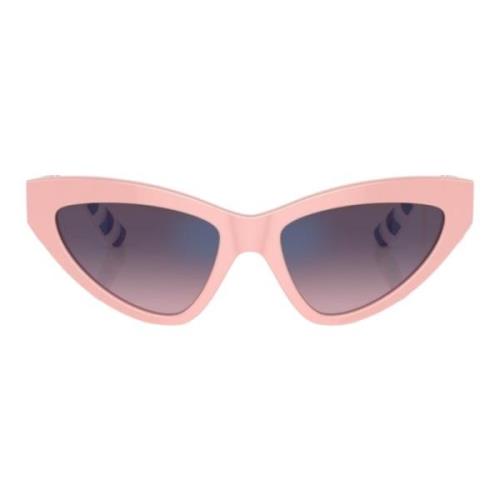 Rosa Gradient Linse Cat-Eye Solbriller