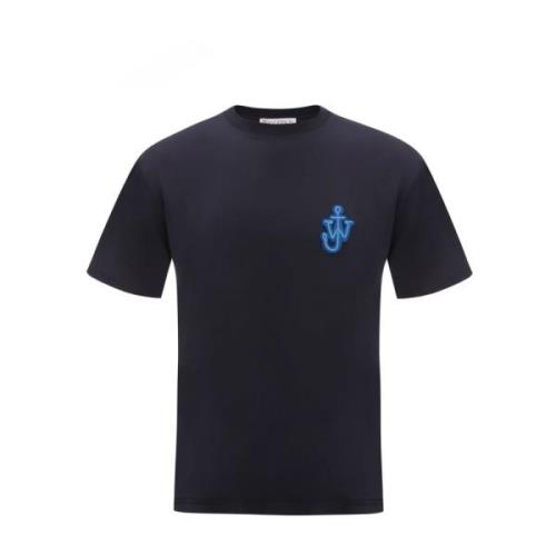 Marineblå JW Anker Logo T-Shirt