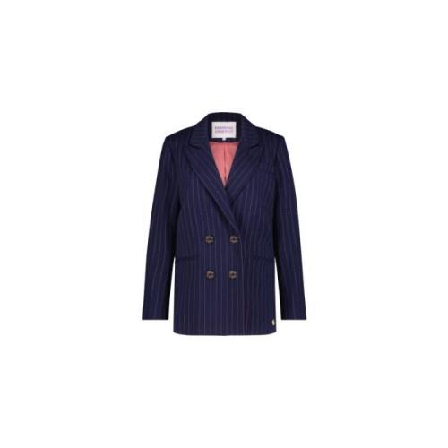 Stribet Oversize Blazer