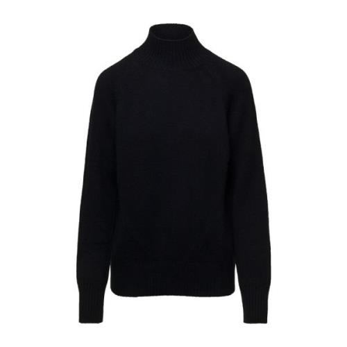 Sort Mockneck Sweater