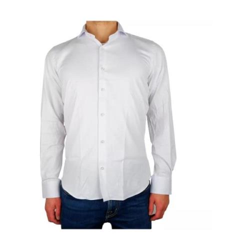 Hvid Milano Bomuldsskjorte