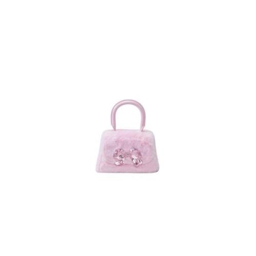 Fluffy Bow Mikro Taske