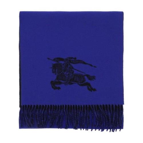 Vendbar Cashmere Tørklæde med Equestrian Knight Design