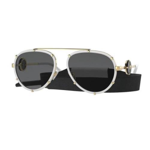 White Frame Sunglasses for Women