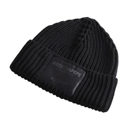 Ribstrikket Hat Beanie