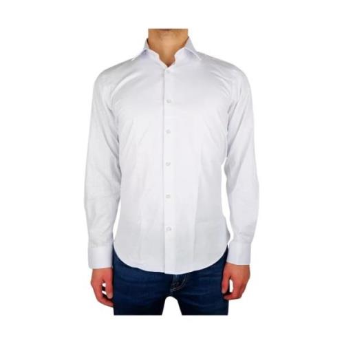 Milano Hvid Bomuldsskjorte