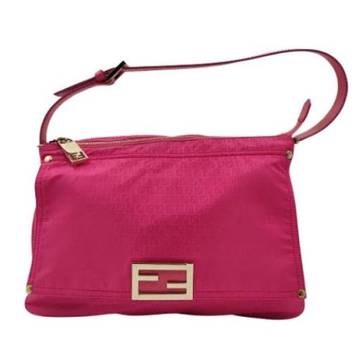 Pre-owned Canvas fendi-tasker