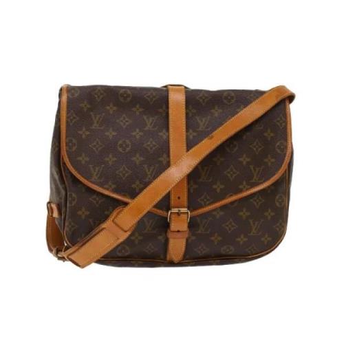 Pre-owned Canvas louis-vuitton-tasker