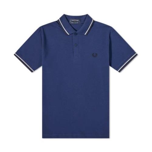 Twin Tipped Polo Navy/Hvid