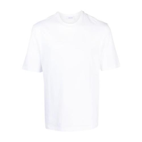 Hvid Crew-neck T-shirt og Polos