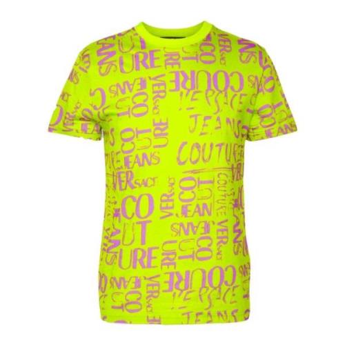 Grøn Logo Couture T-shirt - Herre